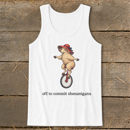 Off To Commit Shenanigans Tank Top