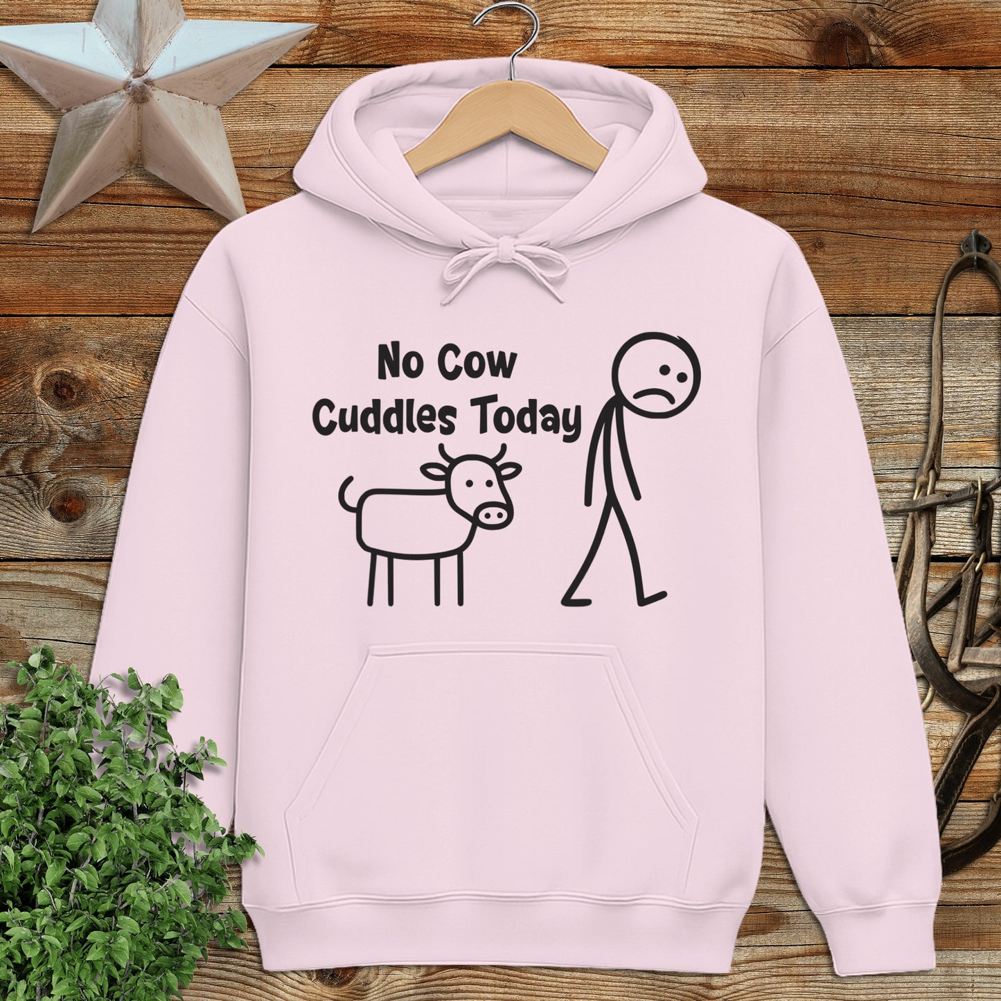 No Cow Cuddles Today Hoodie