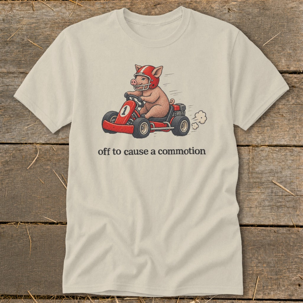 Off To Cause a Commotion Classic Tee