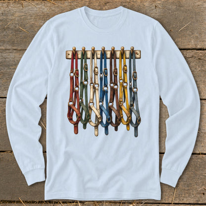 Halter Wall Long Sleeve Tee