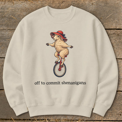 Off To Commit Shenanigans Sweatshirt