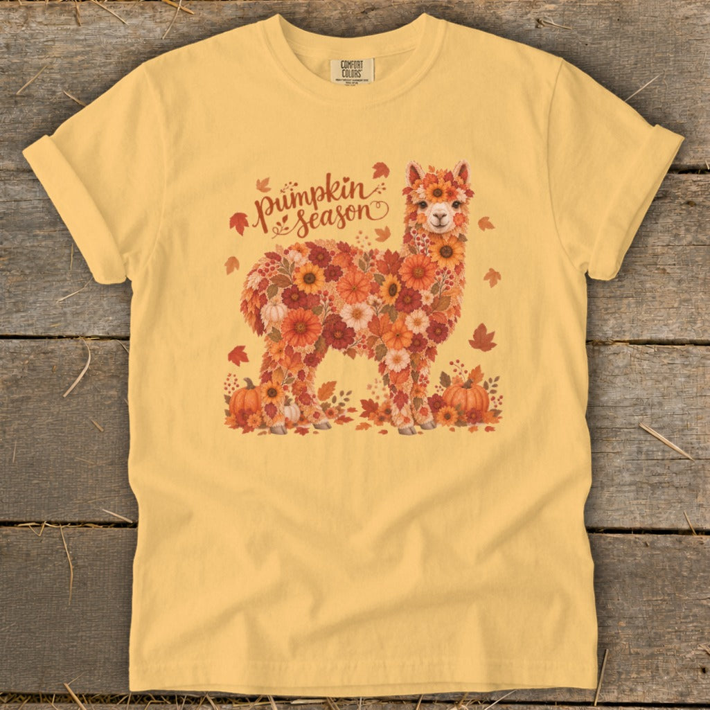 Fall Floral Alpaca Signature Tee