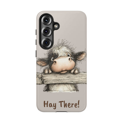 Hay There Cow Phone Case