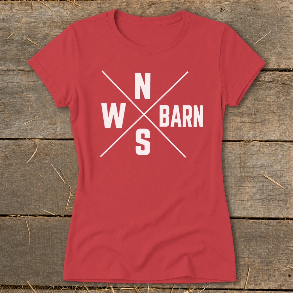 Barn Compass Ladies Tee