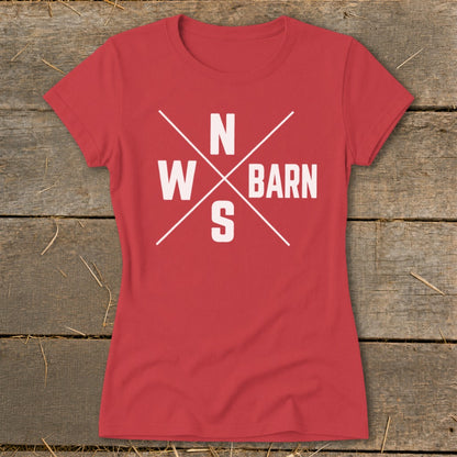Barn Compass Ladies Tee