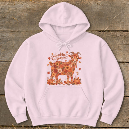 Fall Floral Goat Hoodie