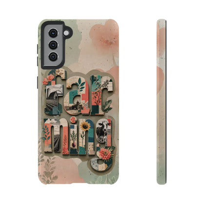 Farming Scrapbook Phone Case