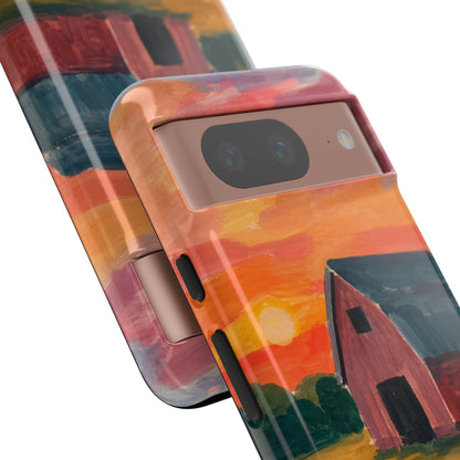 Watercolor Barn Phone Case
