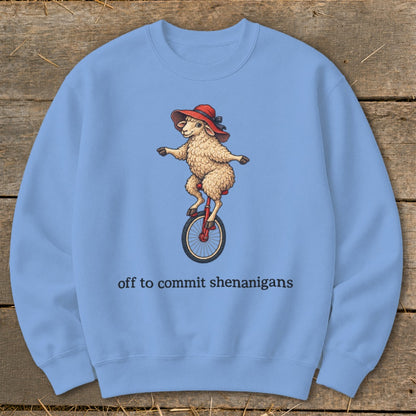Off To Commit Shenanigans Sweatshirt