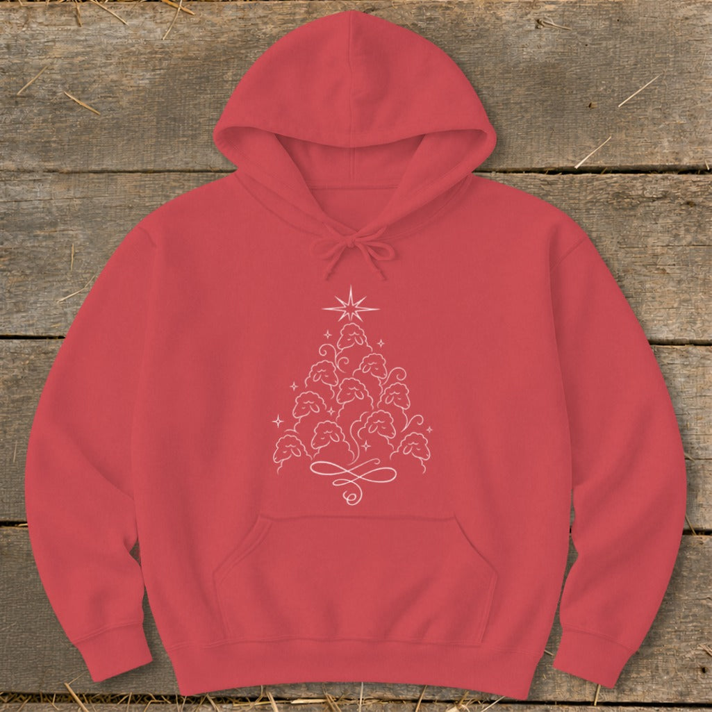 Elegant Sheep Tree Hoodie