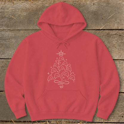 Elegant Sheep Tree Hoodie