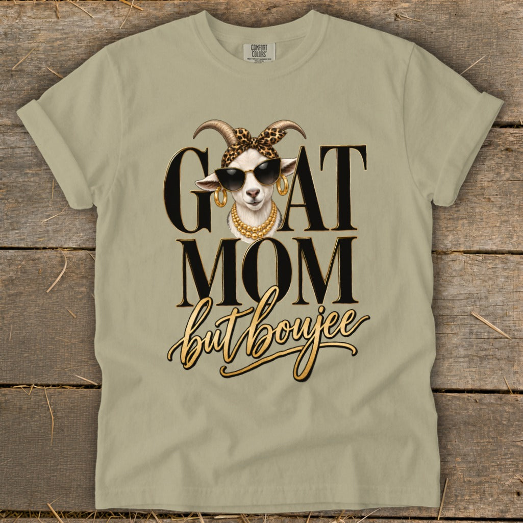 Goat Mom but Boujee Signature Tee