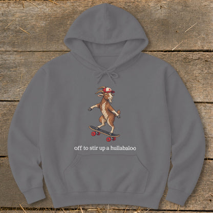 Off To Stir Up a Hullabaloo Hoodie