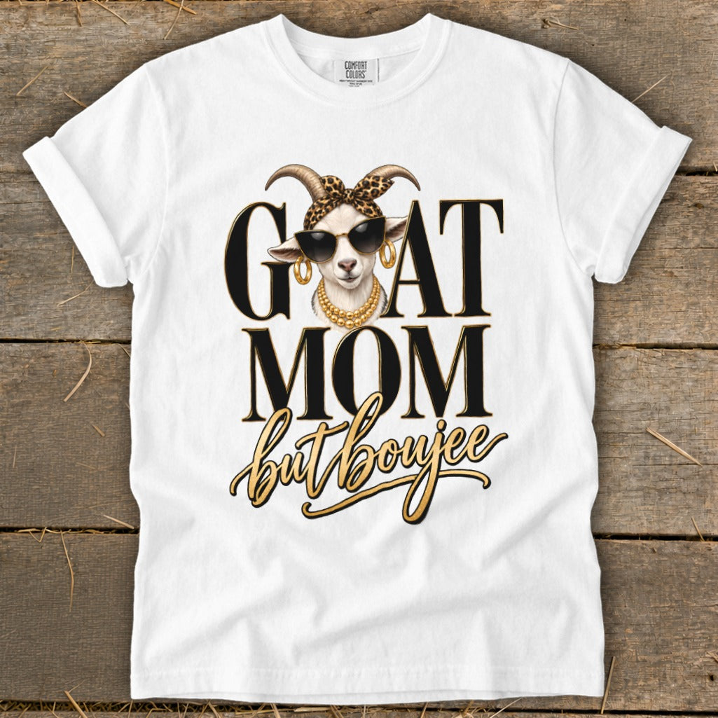 Goat Mom but Boujee Signature Tee