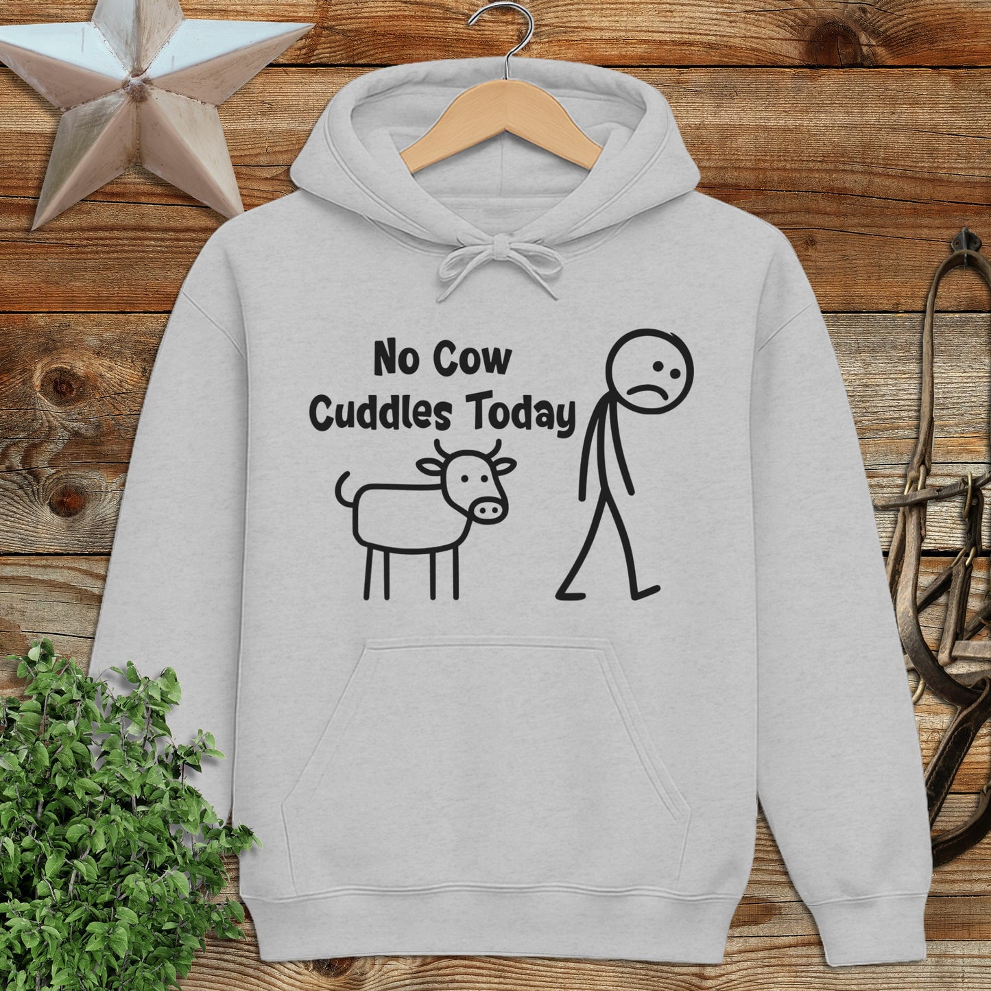 No Cow Cuddles Today Hoodie