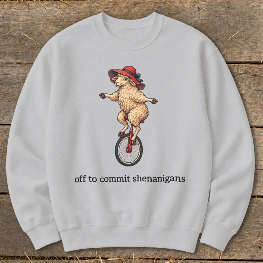 Off To Commit Shenanigans Sweatshirt