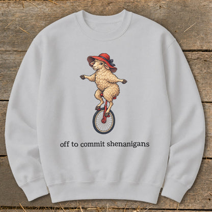Off To Commit Shenanigans Sweatshirt