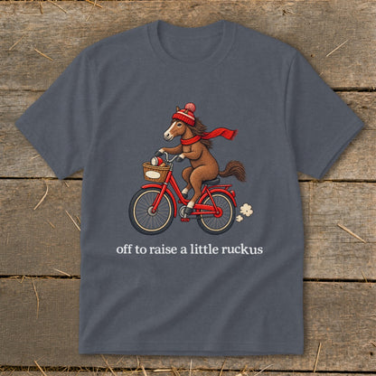 Off To Raise a Little Ruckus Youth Tee