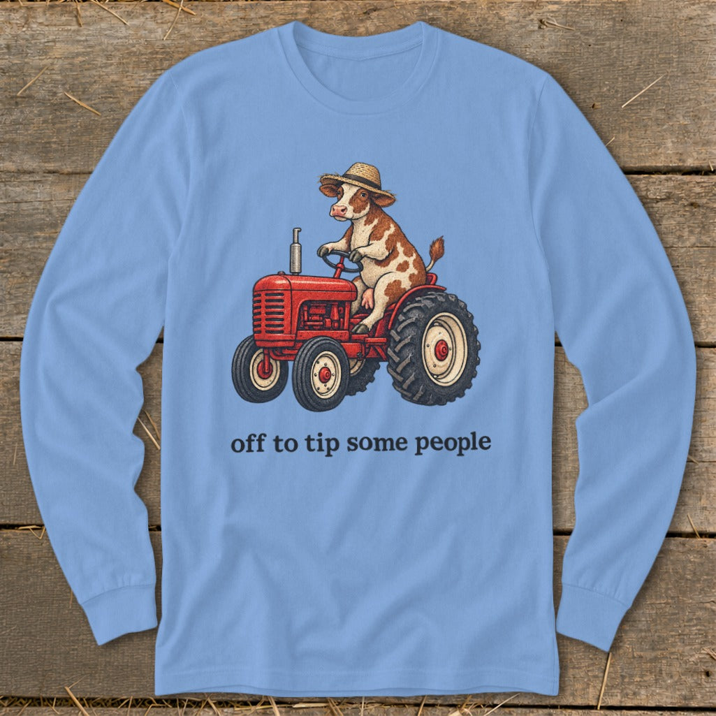Off To Tip People Long Sleeve Tee
