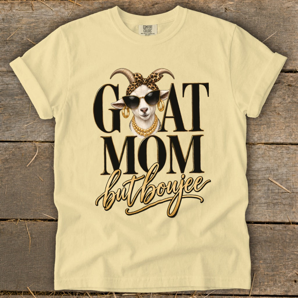 Goat Mom but Boujee Signature Tee