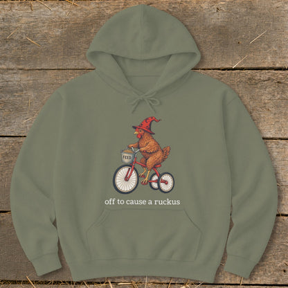 Off To Cause a Ruckus Hoodie