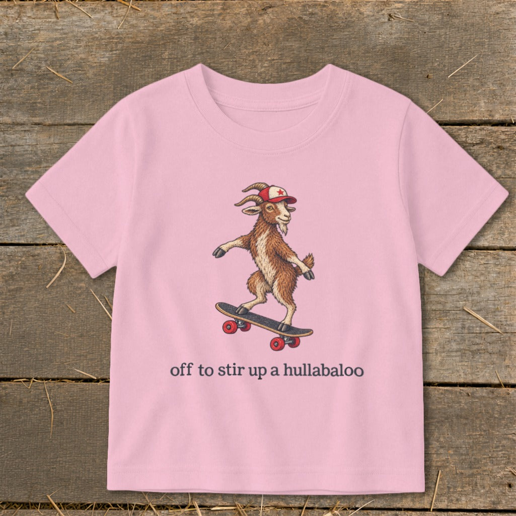 Off To Stir Up a Hullabaloo Toddler Tee
