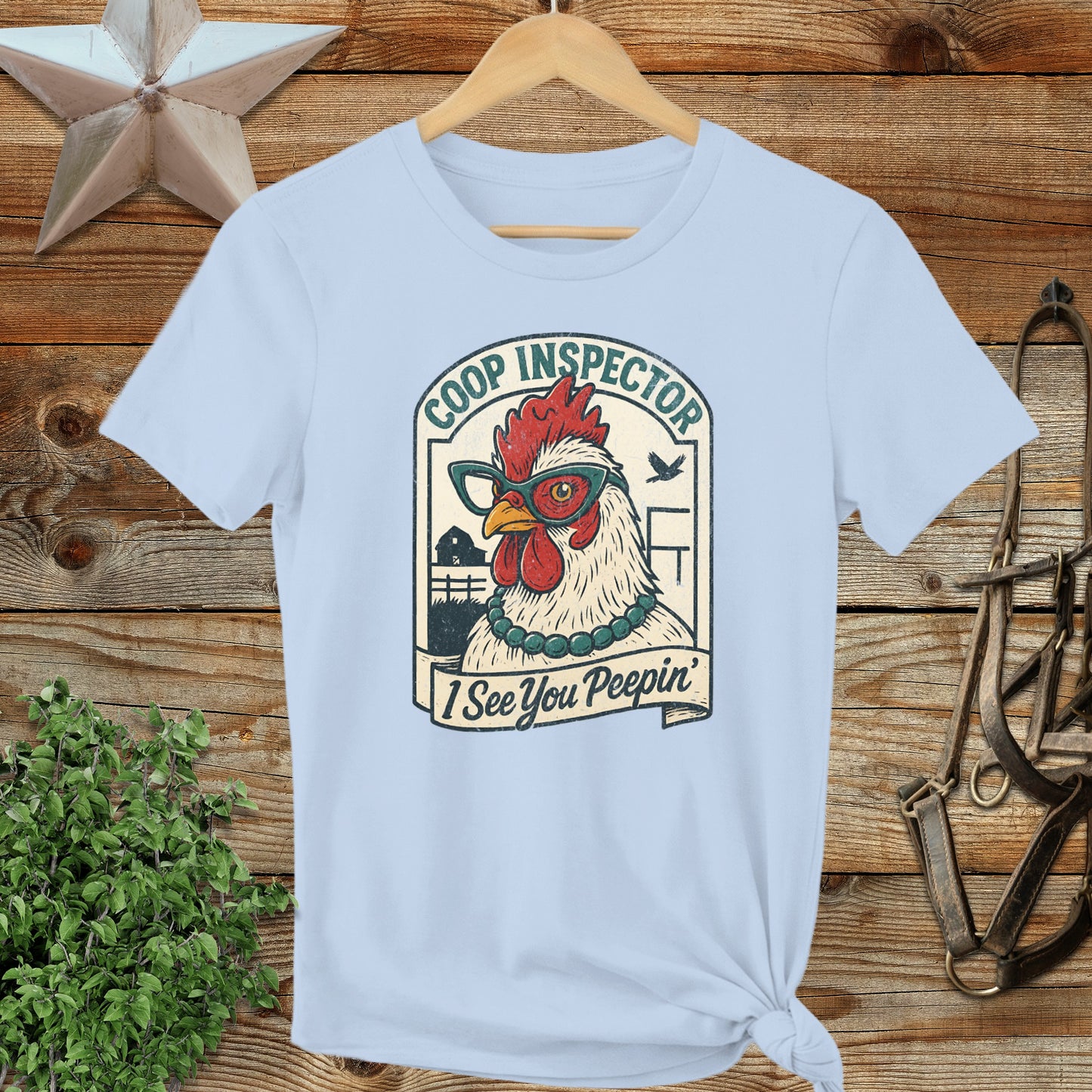 Coop Inspector I See You Peepin' T-shirt