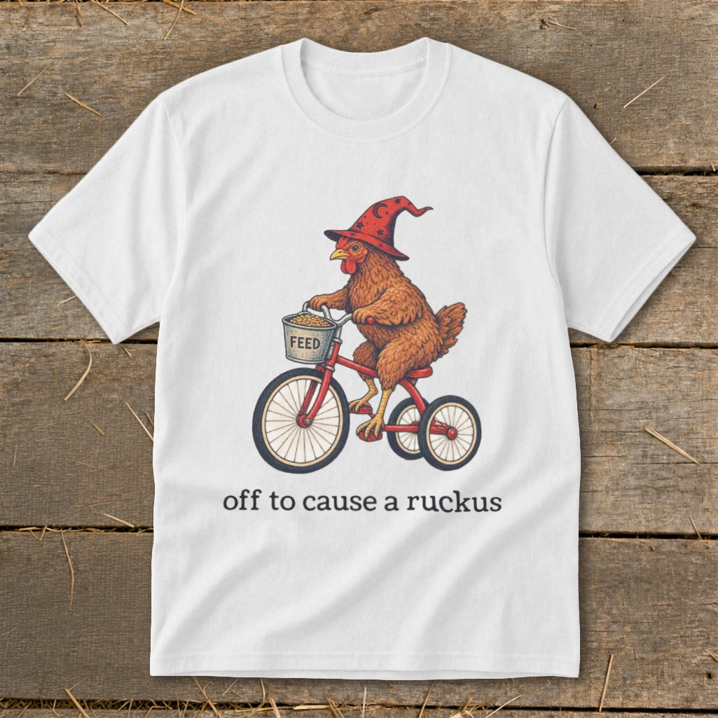 Off To Cause a Ruckus Youth Tee