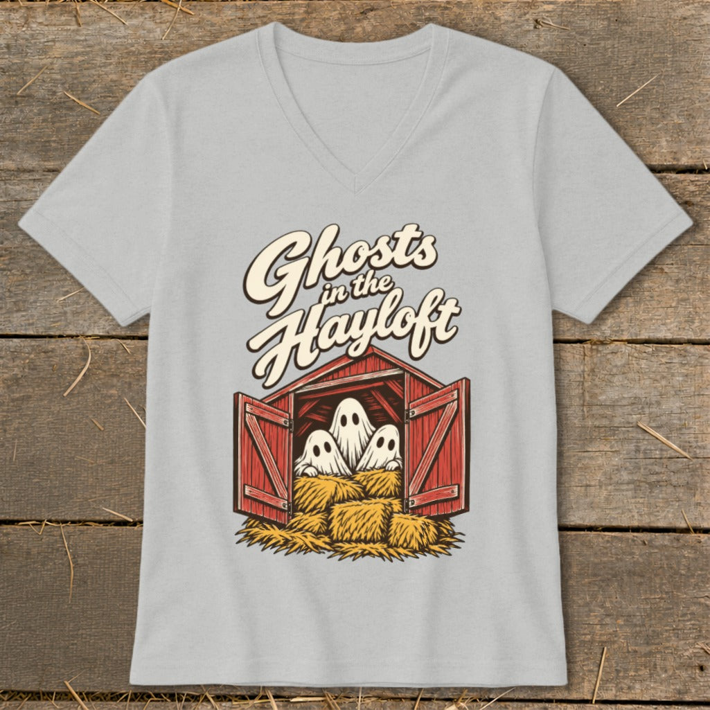 Ghosts in the Hayloft V-neck
