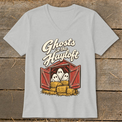 Ghosts in the Hayloft V-neck