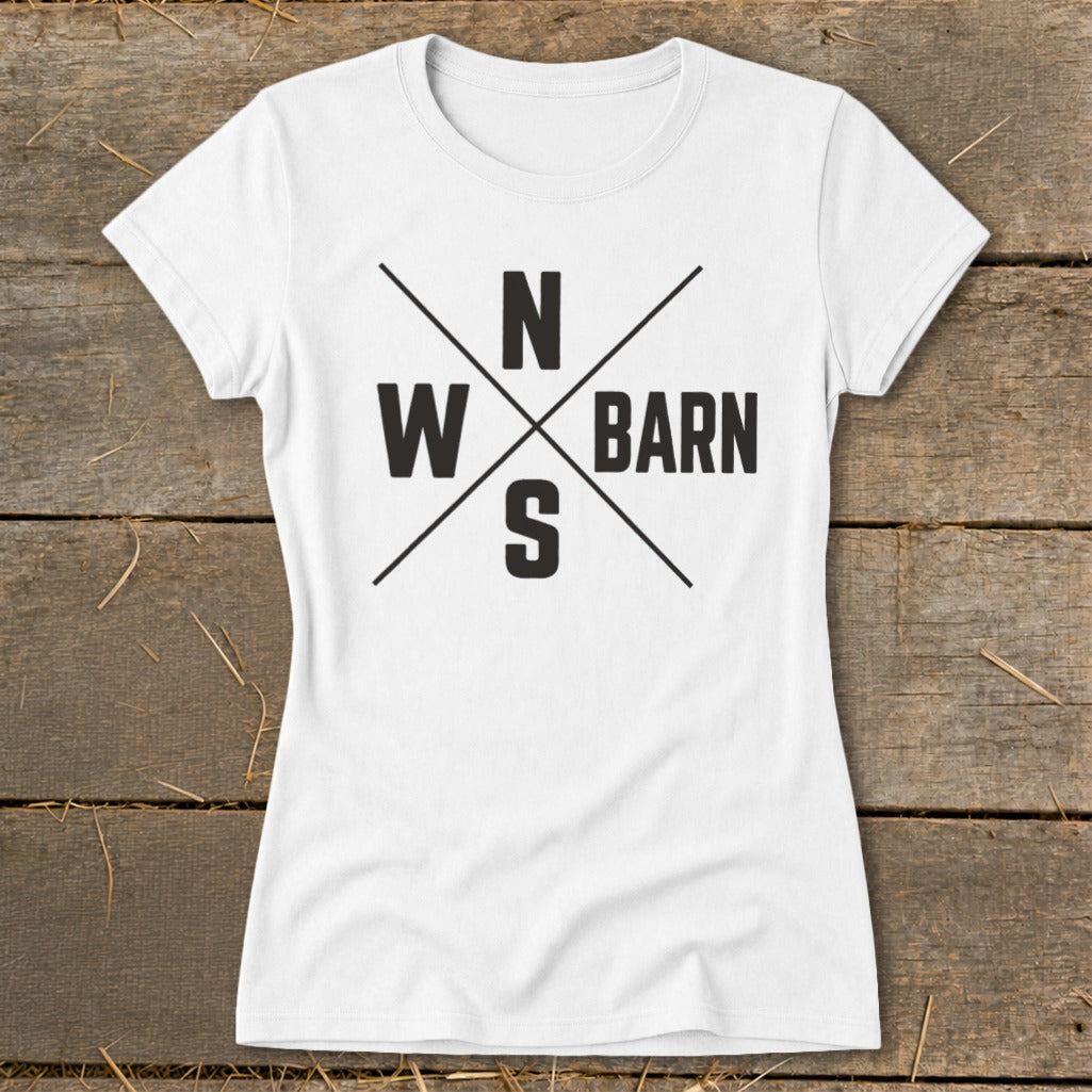 Barn Compass Ladies Tee