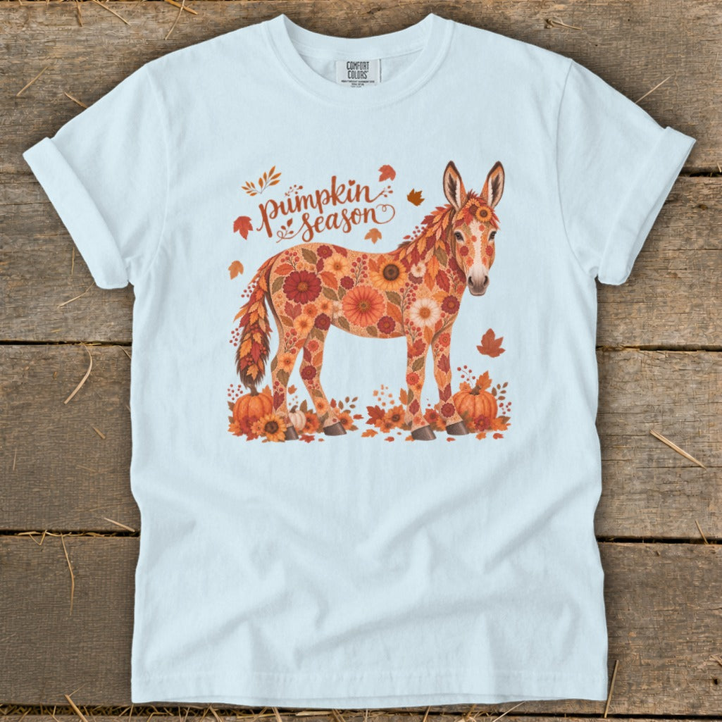 Fall Floral Donkey Signature Tee