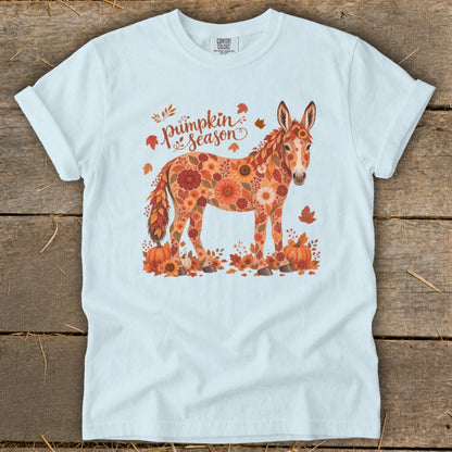Fall Floral Donkey Signature Tee