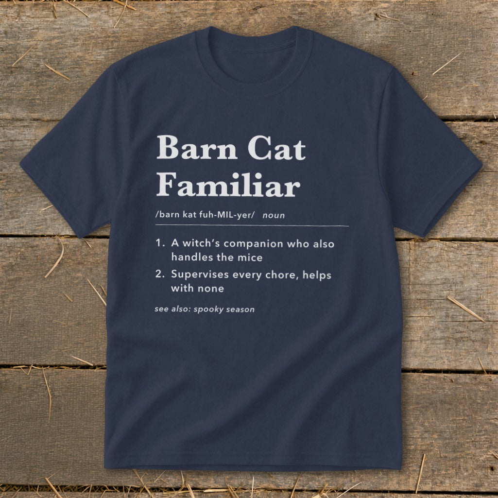 Barn Cat Familiar Definition Youth Tee