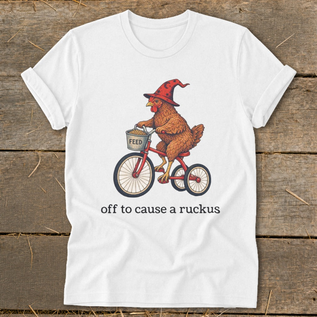 Off To Cause a Ruckus Softstyle Tee