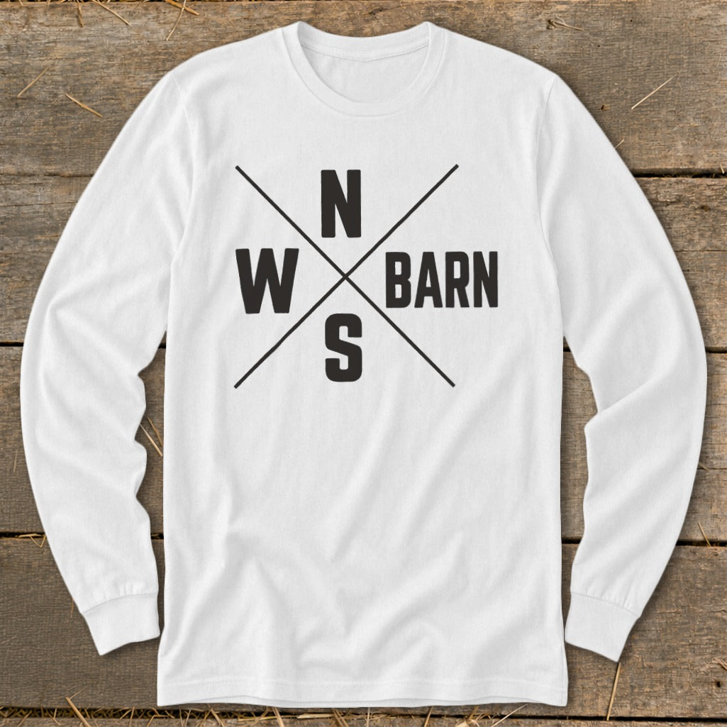 Barn Compass Long Sleeve Tee