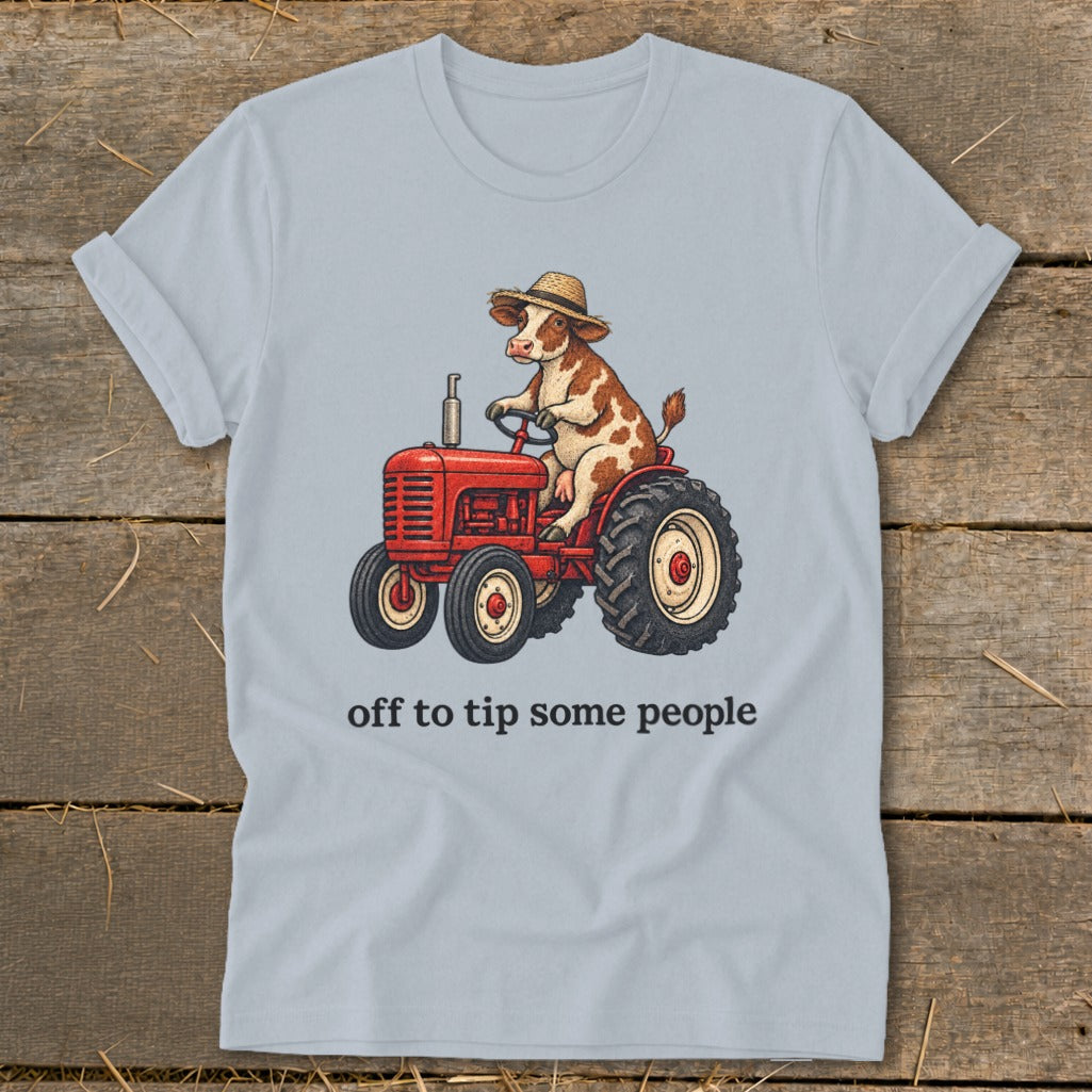 Off To Tip People Softstyle Tee