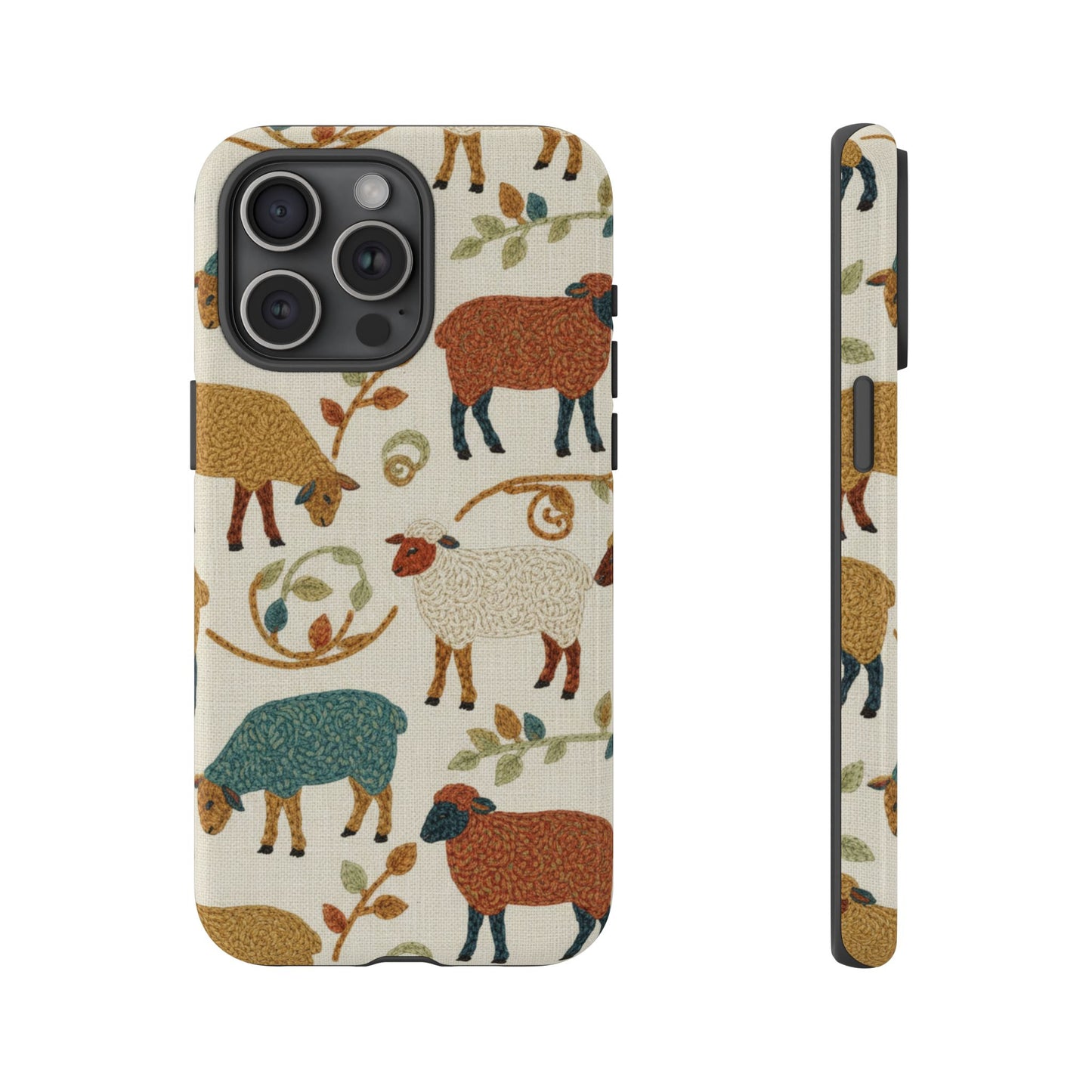 Folksy Sheep Phone Case