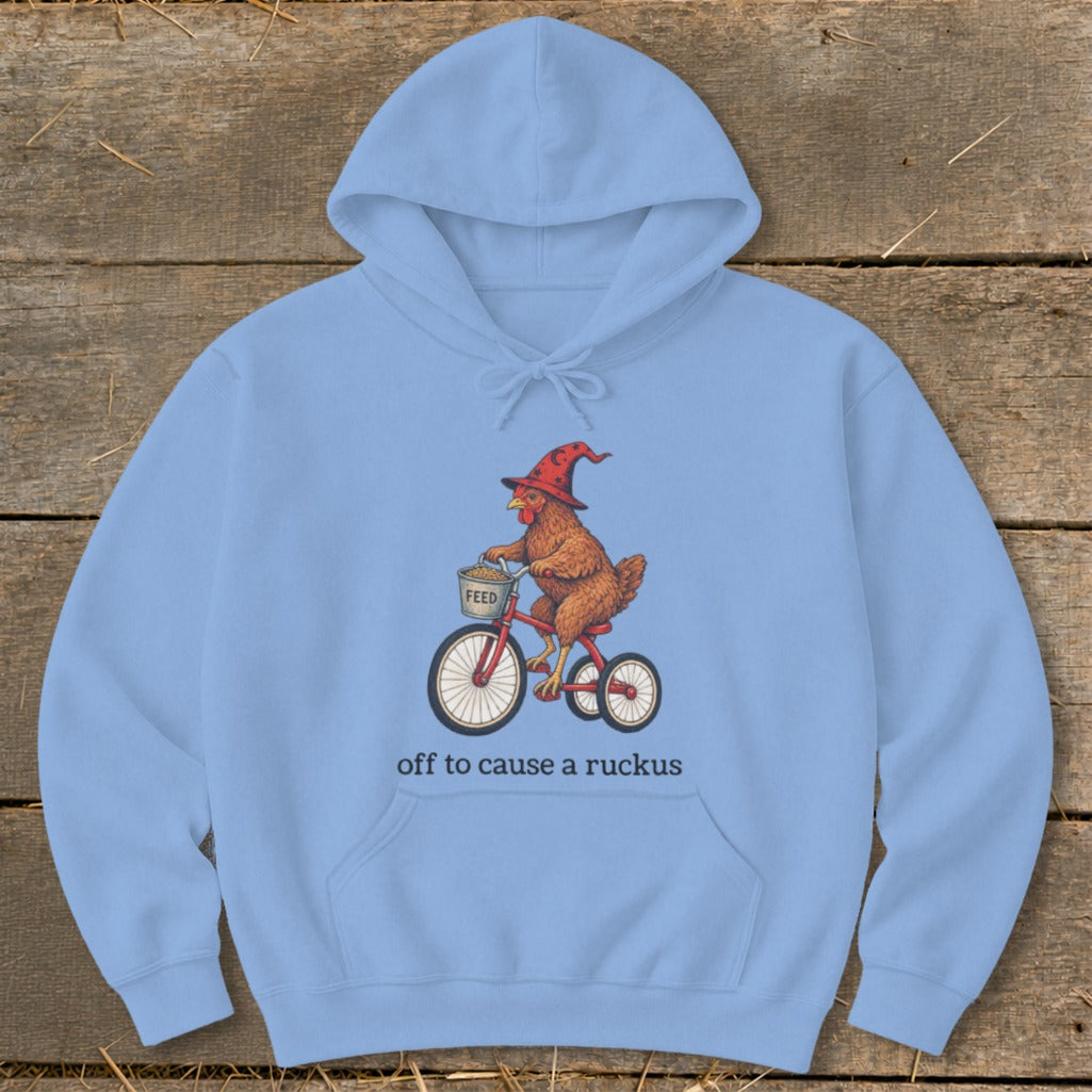 Off To Cause a Ruckus Hoodie