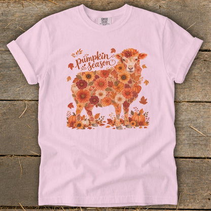 Fall Floral Sheep Signature Tee
