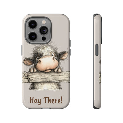 Hay There Cow Phone Case