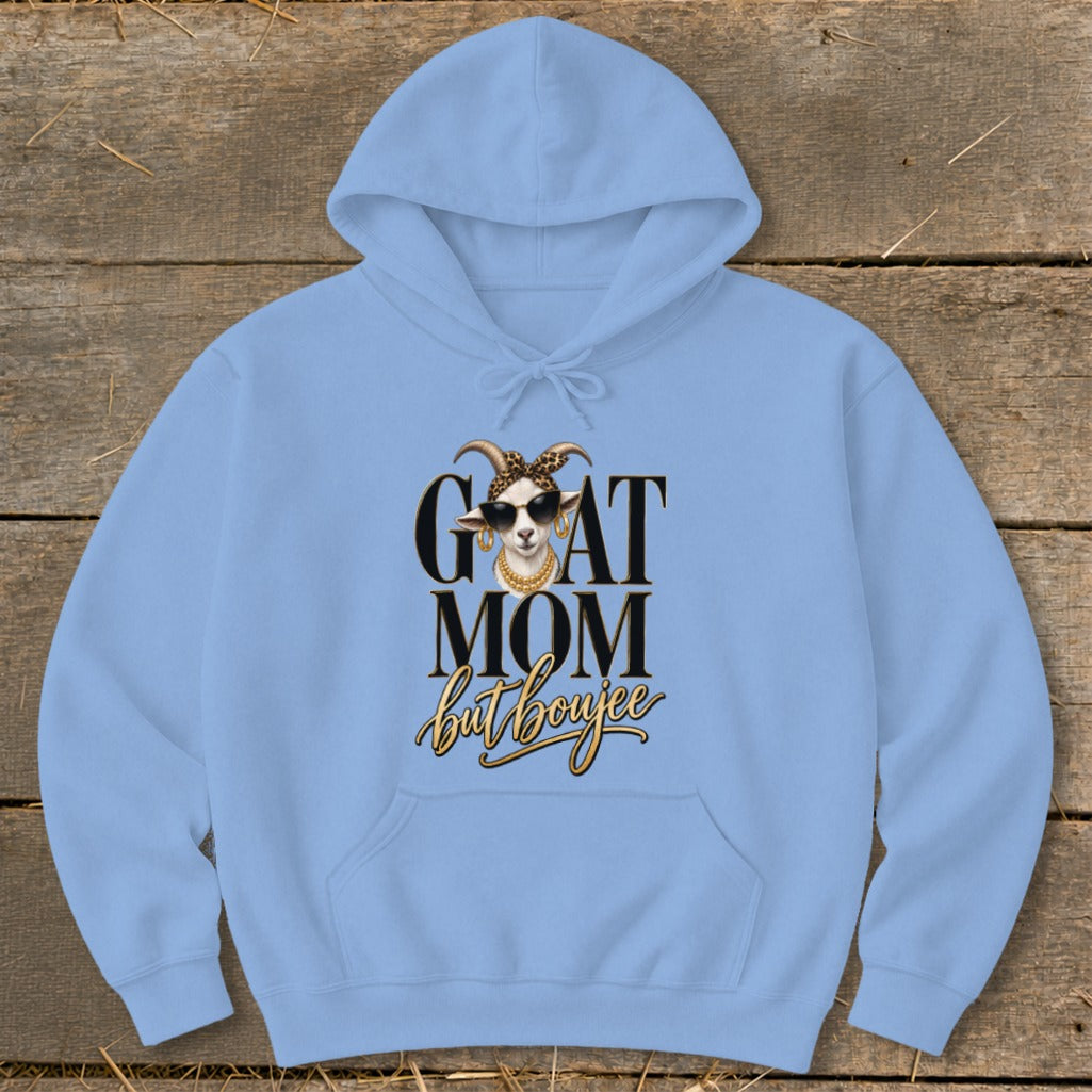 Goat Mom but Boujee Hoodie