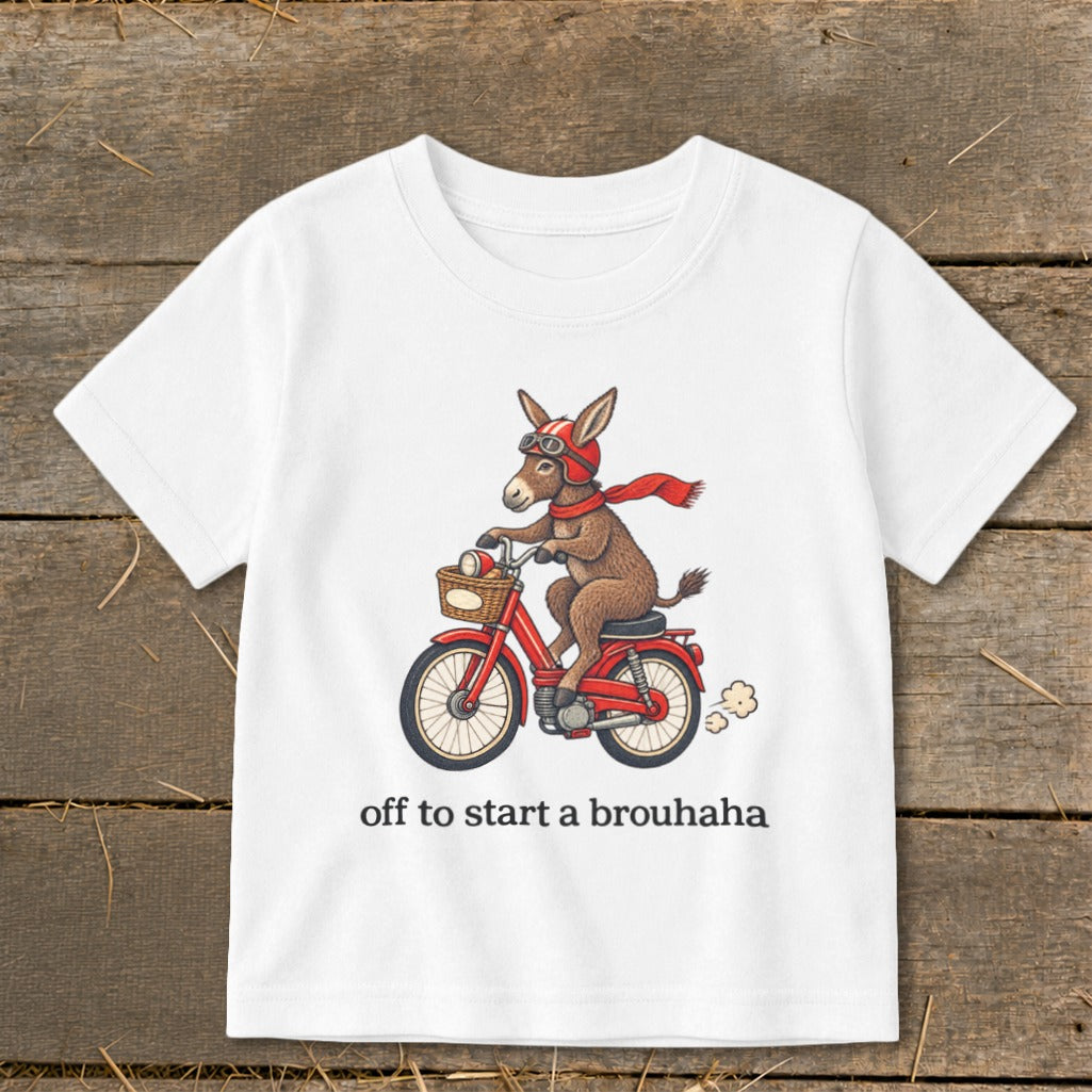 Off To Start a Brouhaha Toddler Tee