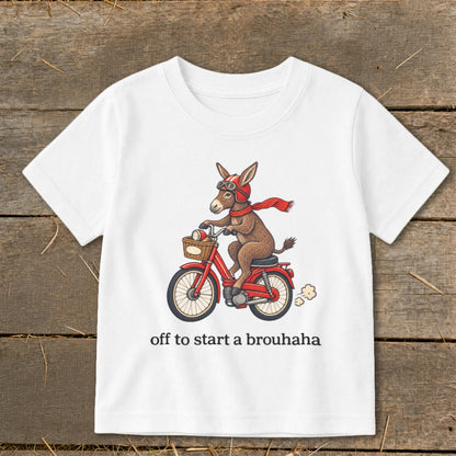Off To Start a Brouhaha Toddler Tee