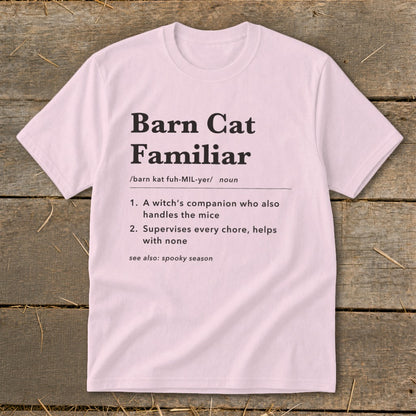 Barn Cat Familiar Definition Youth Tee