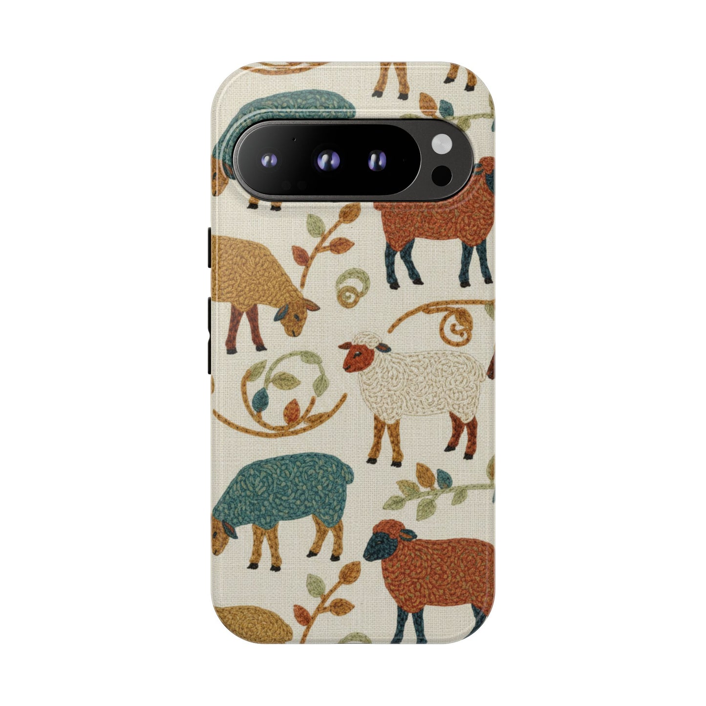 Folksy Sheep Phone Case