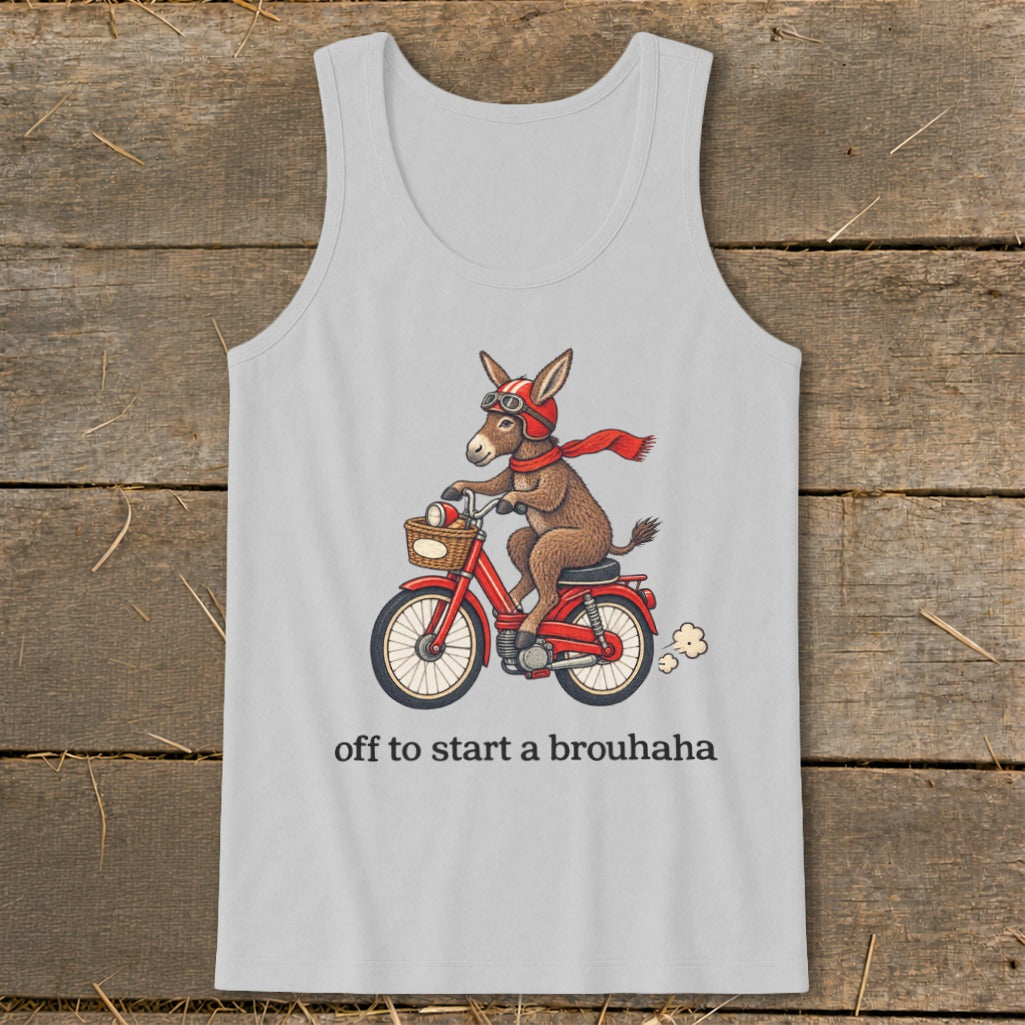 Off To Start a Brouhaha Tank Top