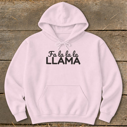 Fa La La La Llama Hoodie
