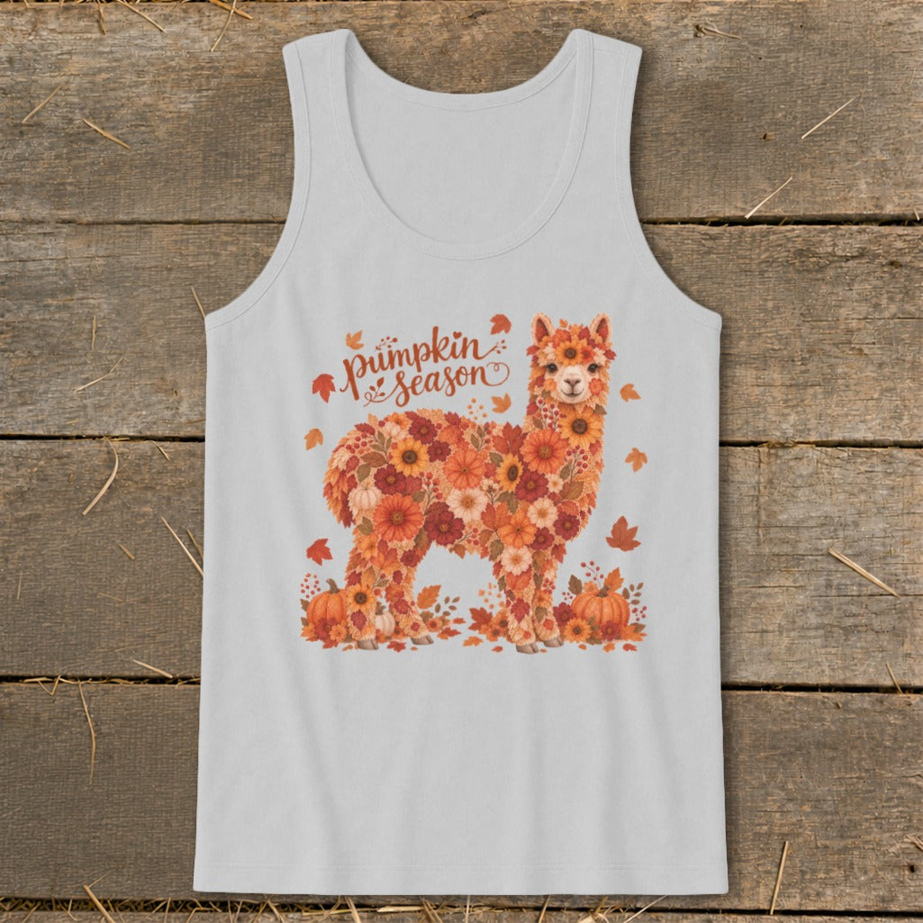 Fall Floral Alpaca Tank Top
