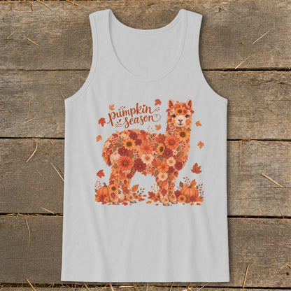 Fall Floral Alpaca Tank Top